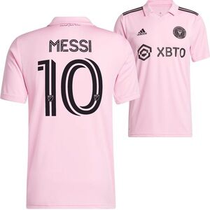 Lionel Messi Inter Miami Adidas Authentic Home Jersey - Sz L NWT